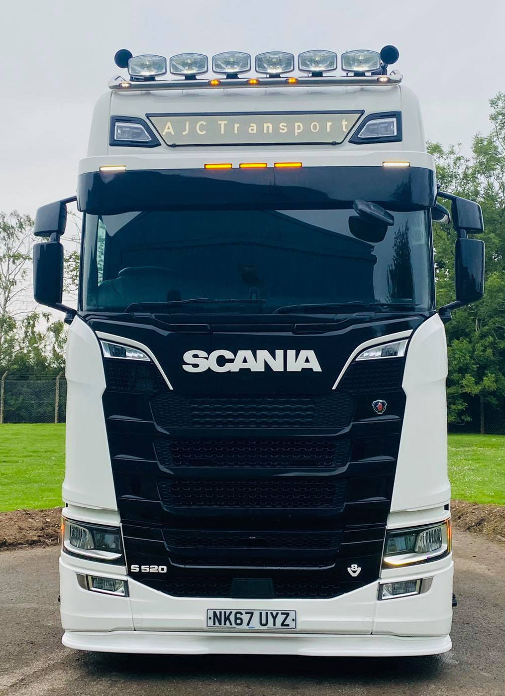 Scania NGS Bumper Spoiler Medium Bumper Type 8
