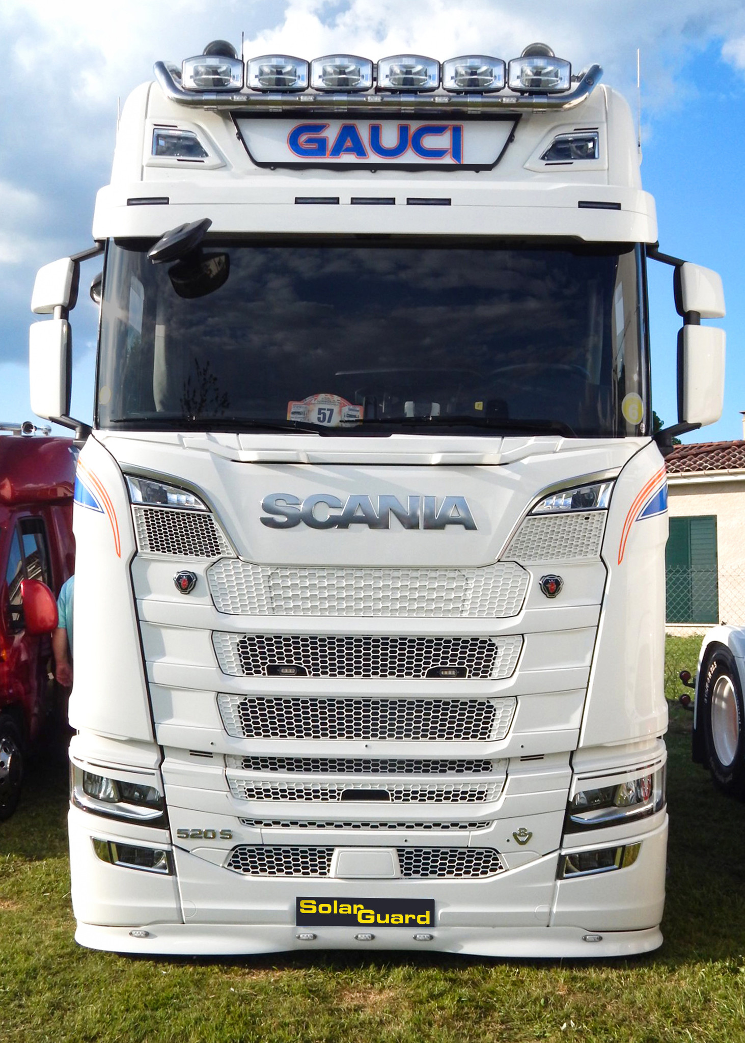 Scania Next Generation niedriger Stoßfänger Frontspoiler Typ 2