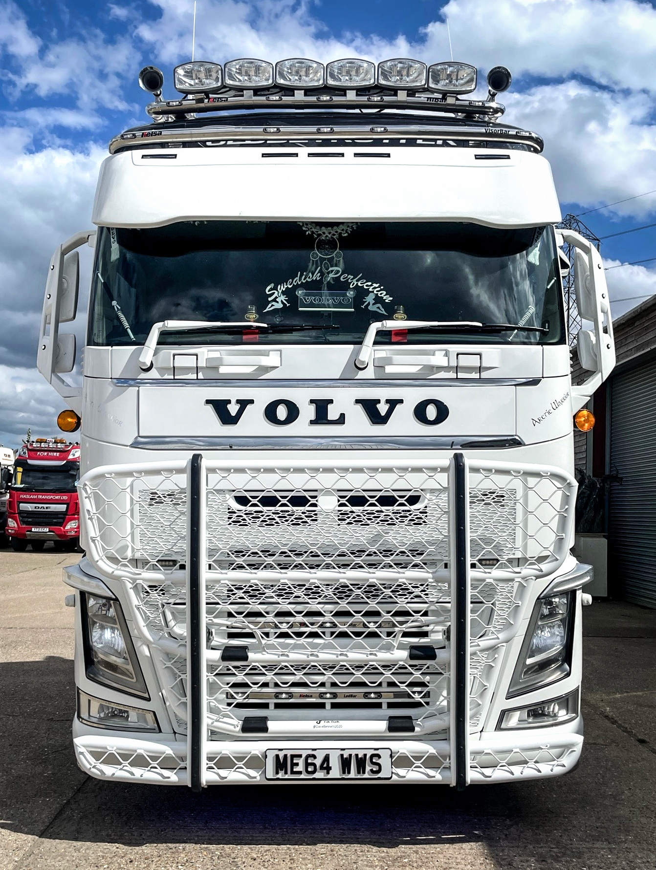 Volvo FH4 XXL Sonnenblende 43cm