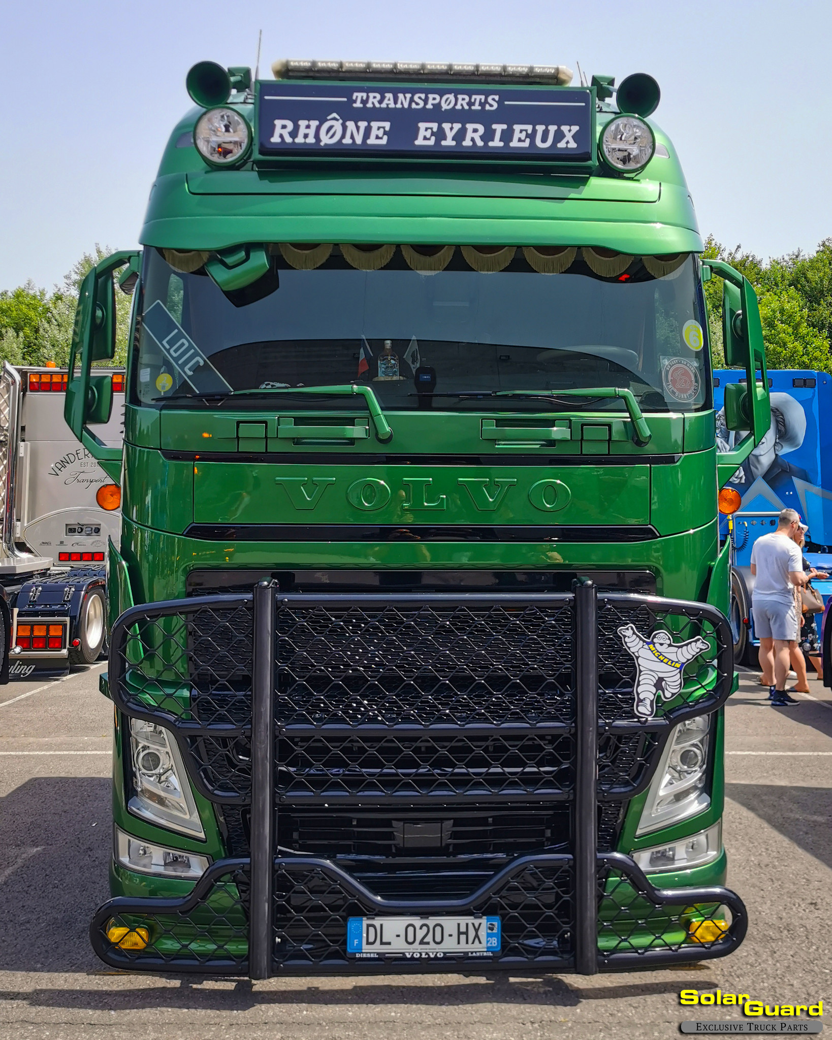 Volvo FH4 Sonnenblendenverlängerung