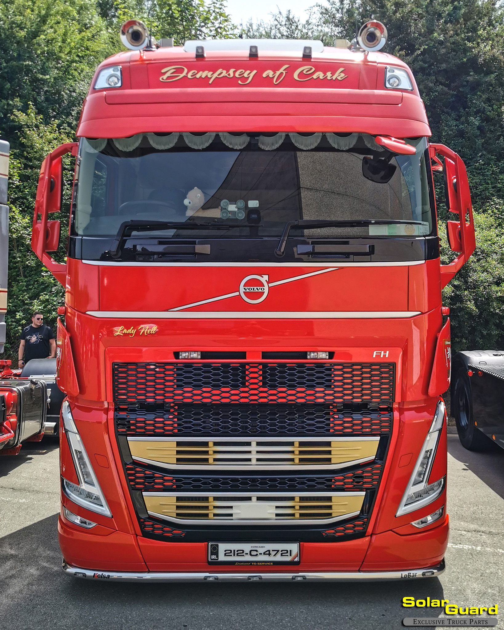 Volvo FH4 Sonnenblendenverlängerung