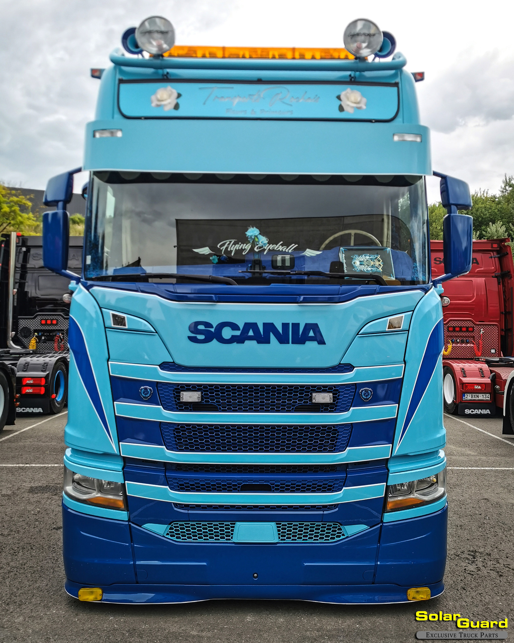 Scania Next Gen Cover Grill Pas de lumière