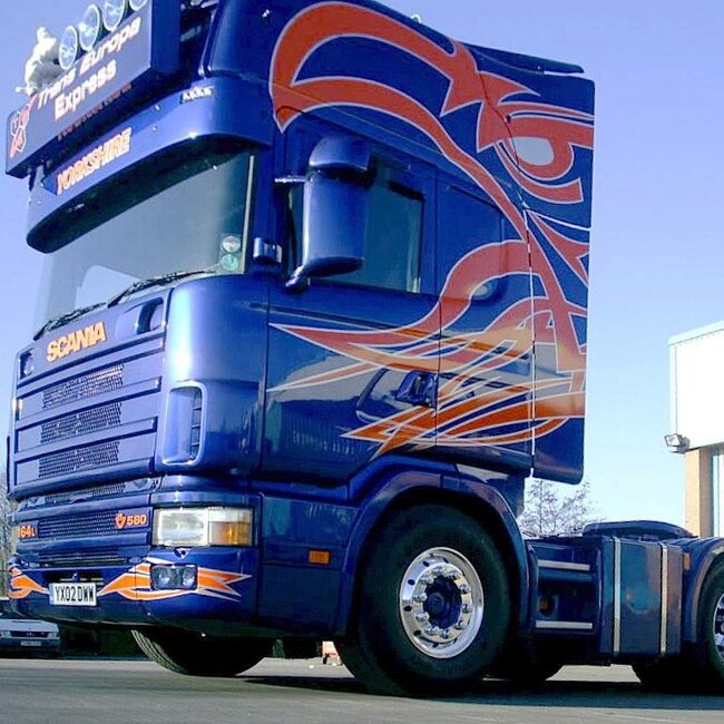 Scania Série 4 & Série R Highline/ Topline Pare-soleil type 2A
