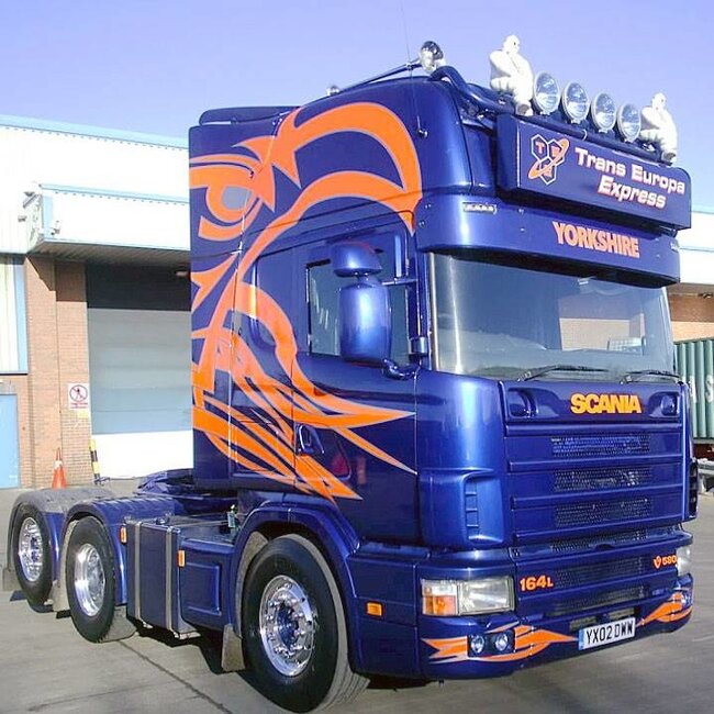 Scania 4-series & R-serie Highline/ Topline Pare-soleil type 2A