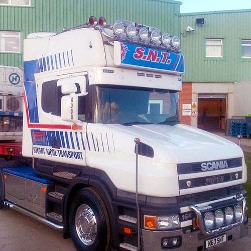 Scania Scania 4-series sun visor type 2D