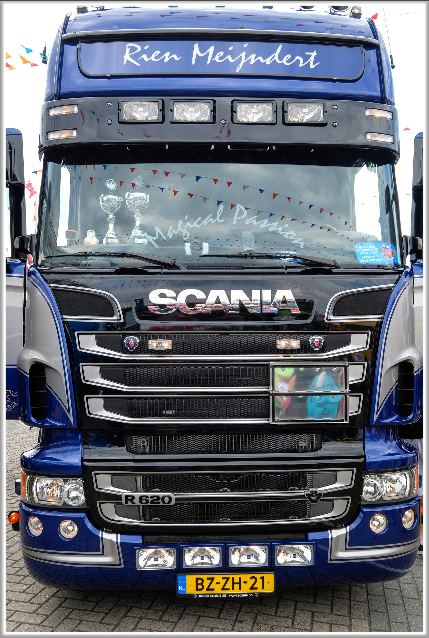 Visière pour Scania Série R type 3-C