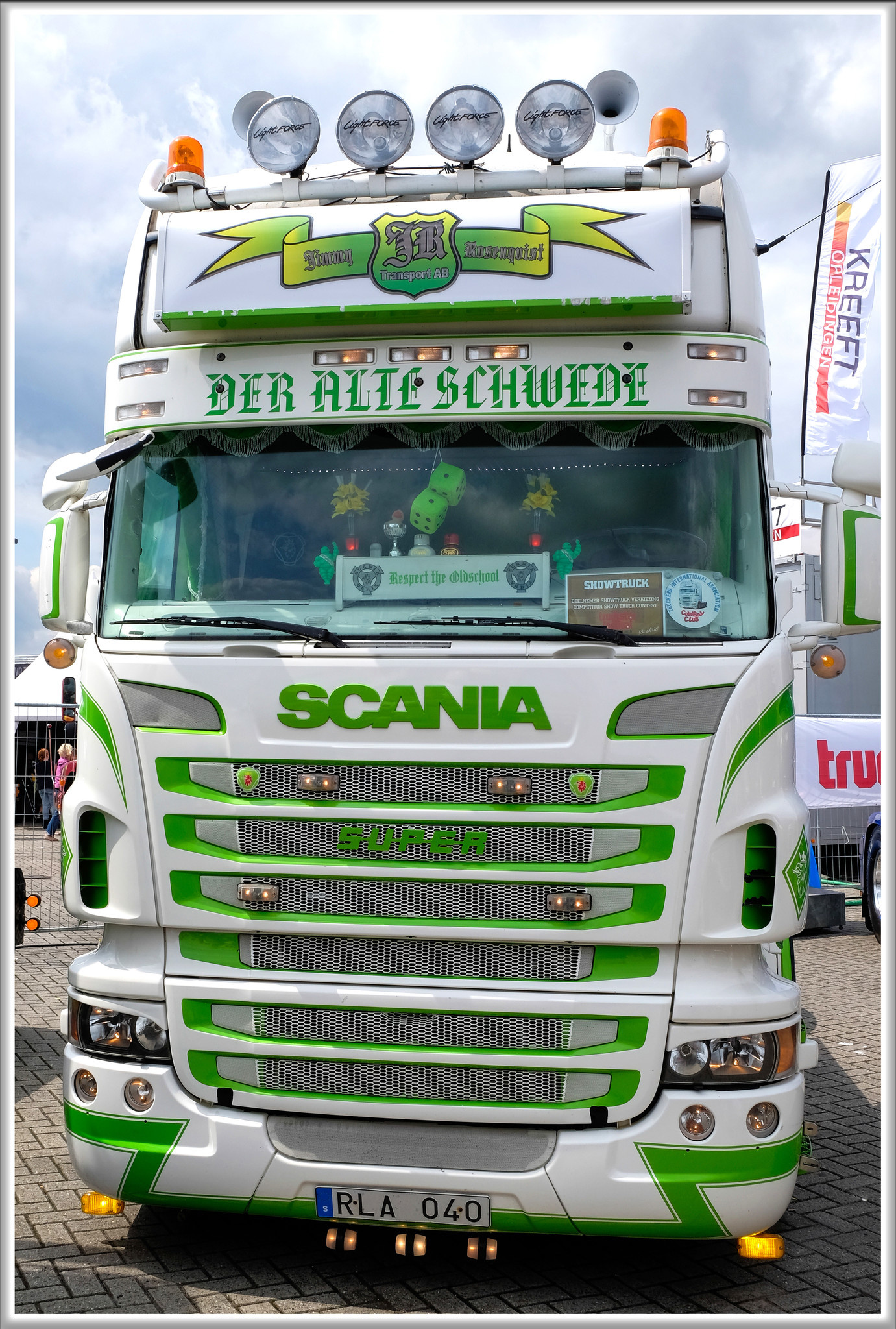 Visière pour Scania Série R type 3-D