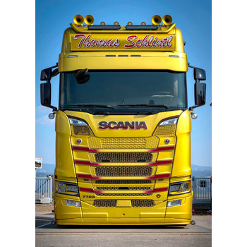 Scania NGS Front Spoiler Medium Bumper Type 4