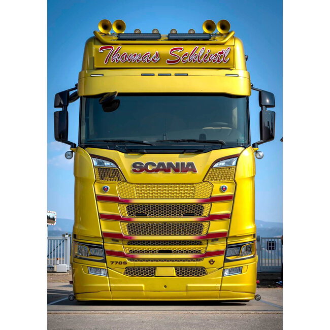 Spoiler delantero para parachoques medio Scania Next Generation Tipo 4