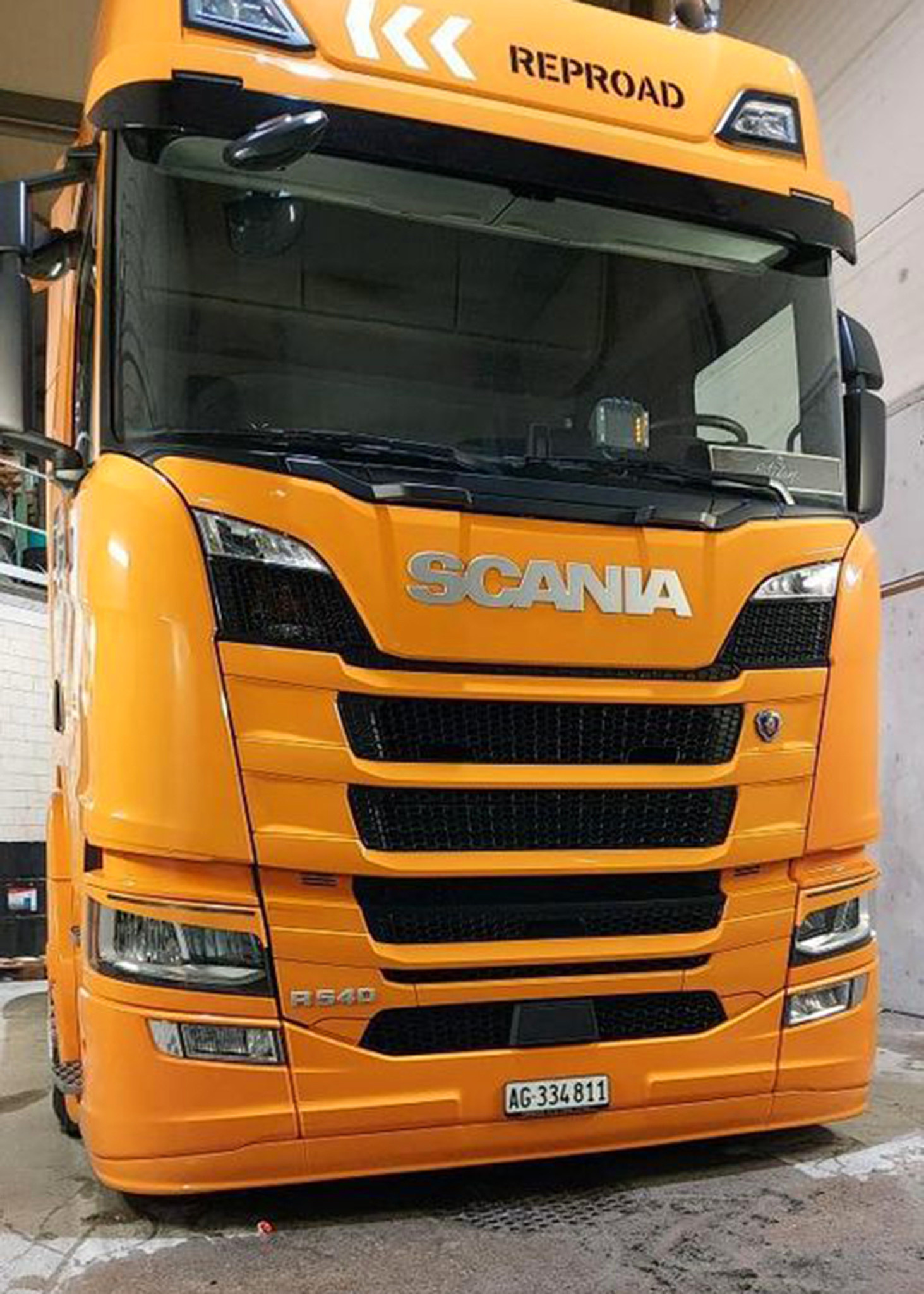 Scania Next Generation Mittlere Stoßstange Frontspoiler Typ 4