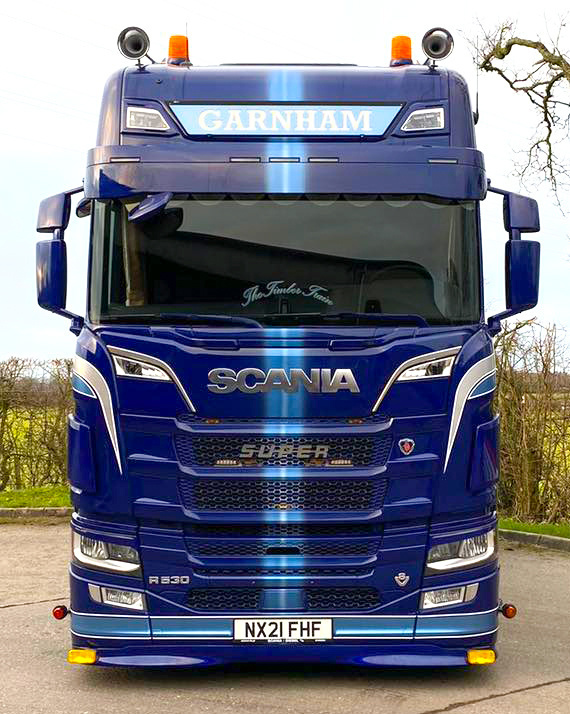 Scania Next Generation niedriger Stoßfänger Frontspoiler Typ 3