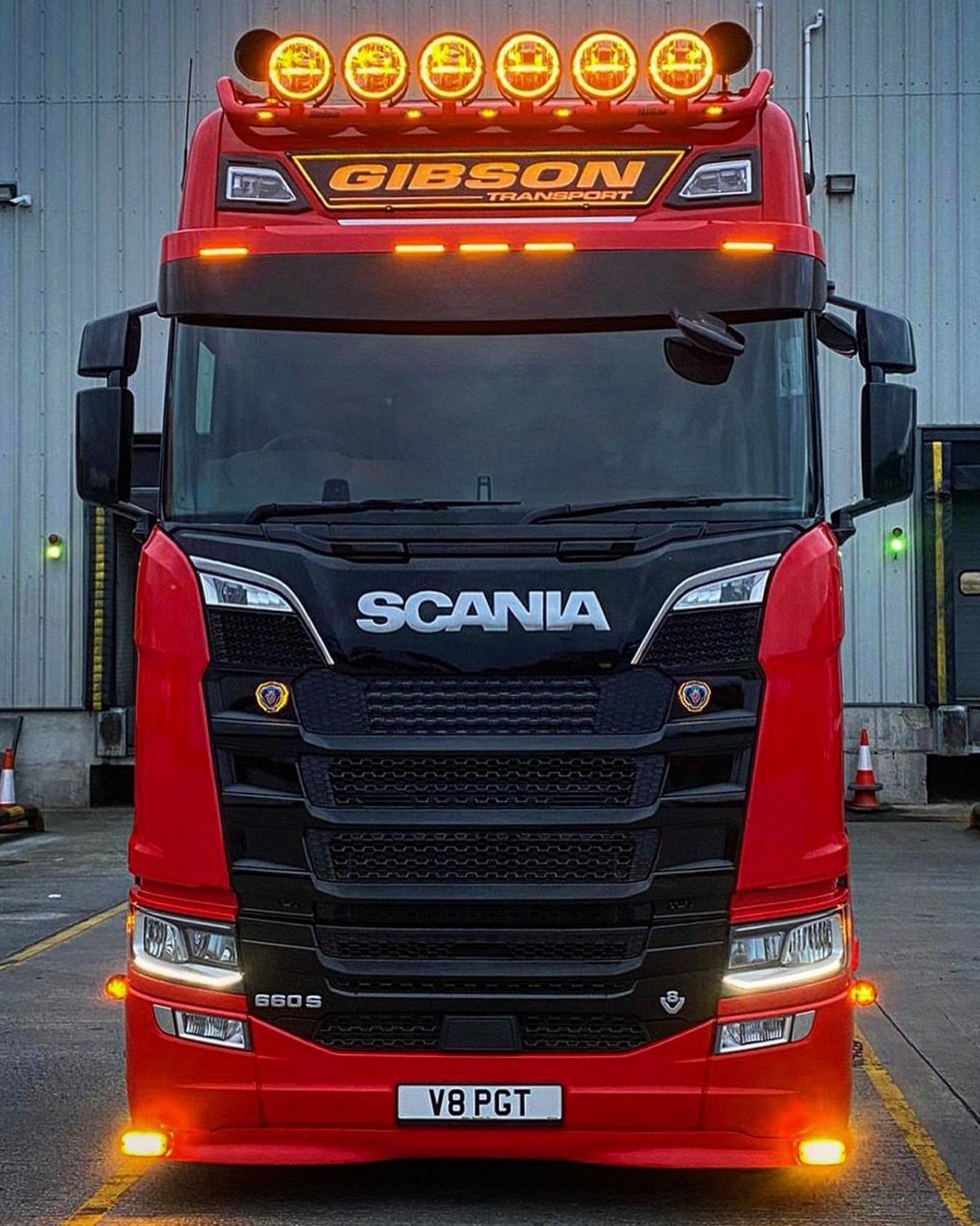 Scania Next Generation niedriger Stoßfänger Frontspoiler Typ 3