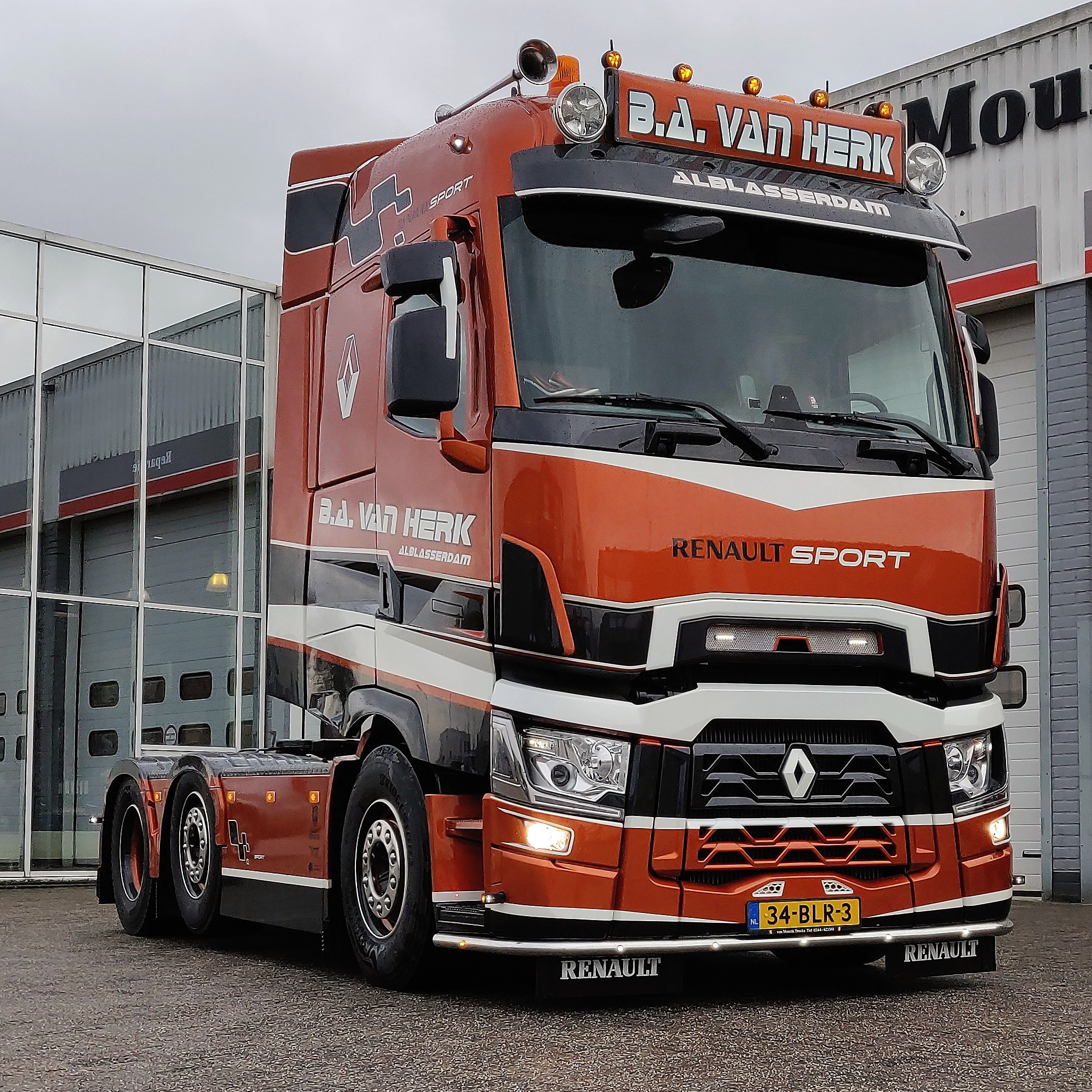 Renault T-Serie Schmutzabweiser