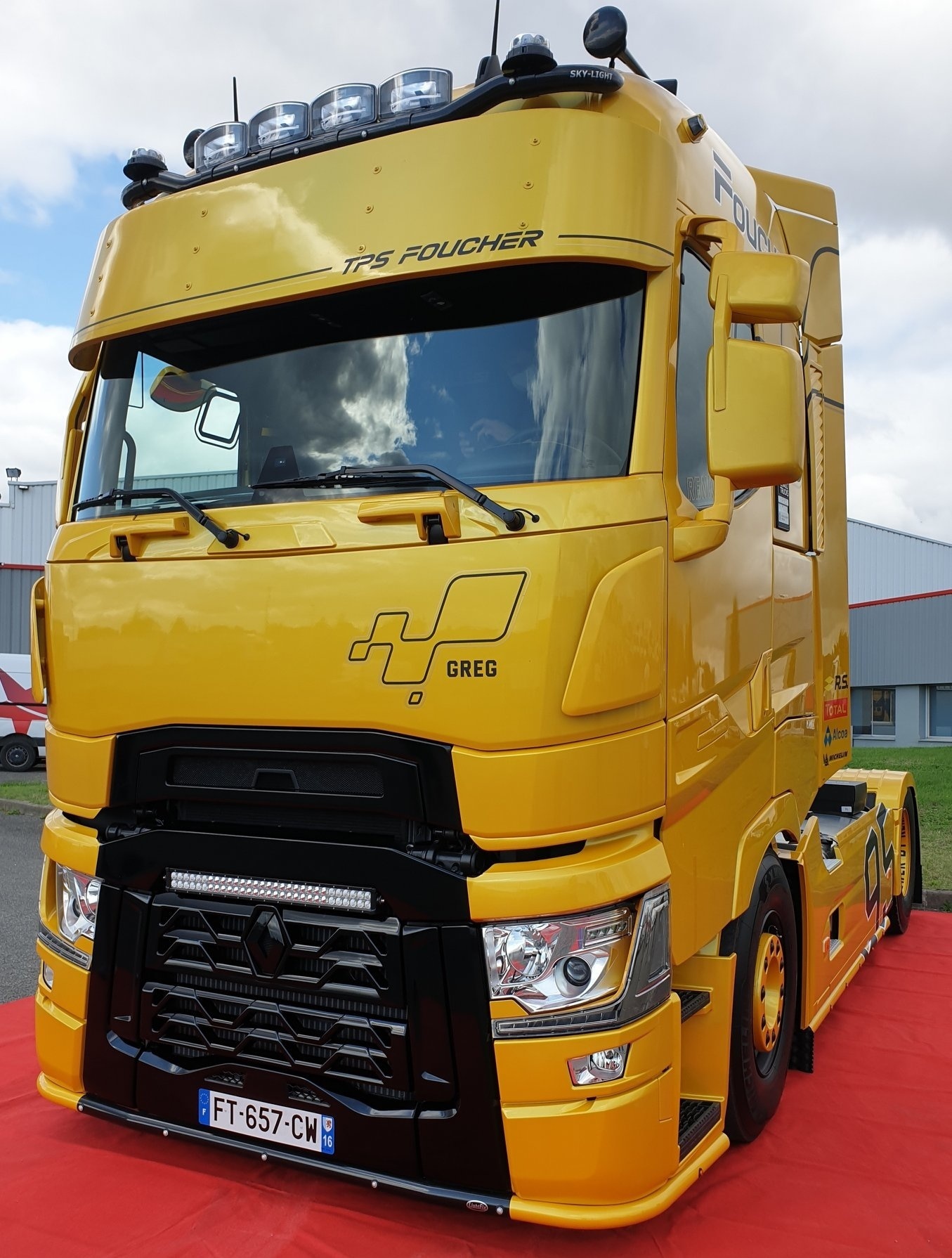 Renault T-Serie Schmutzabweiser