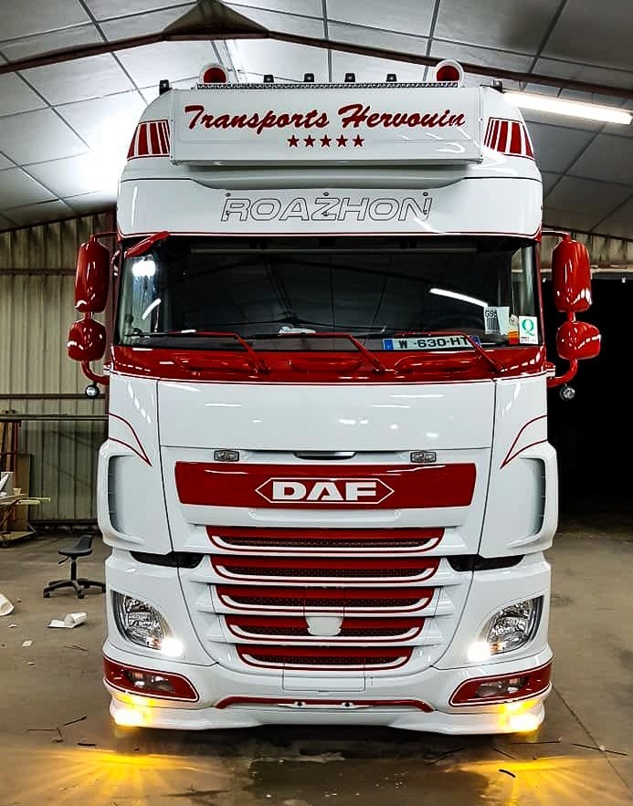 Sonnenblende DAF XF 106 Typ 1