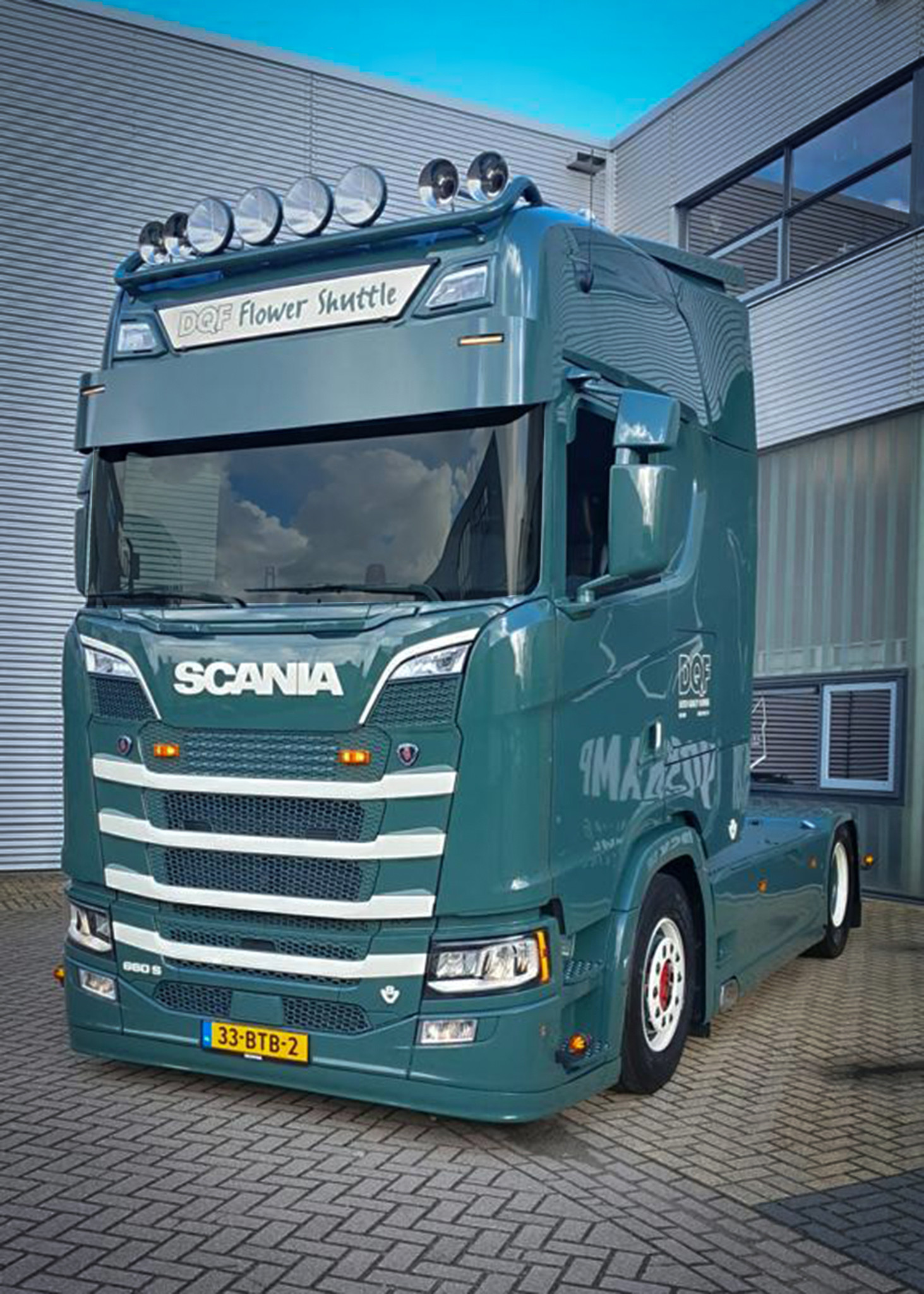 Scania Next Generation Hohe Stoßstange Frontspoiler Typ 9