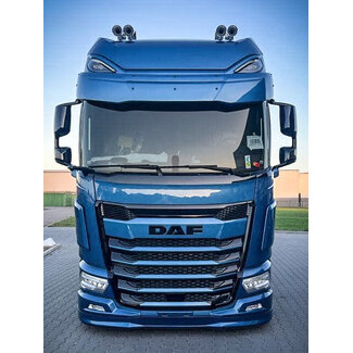 Bragan Smoked Acrylic Sun Visor With Brackets For DAF CF 65 75 85 Standard Cab – EU Made