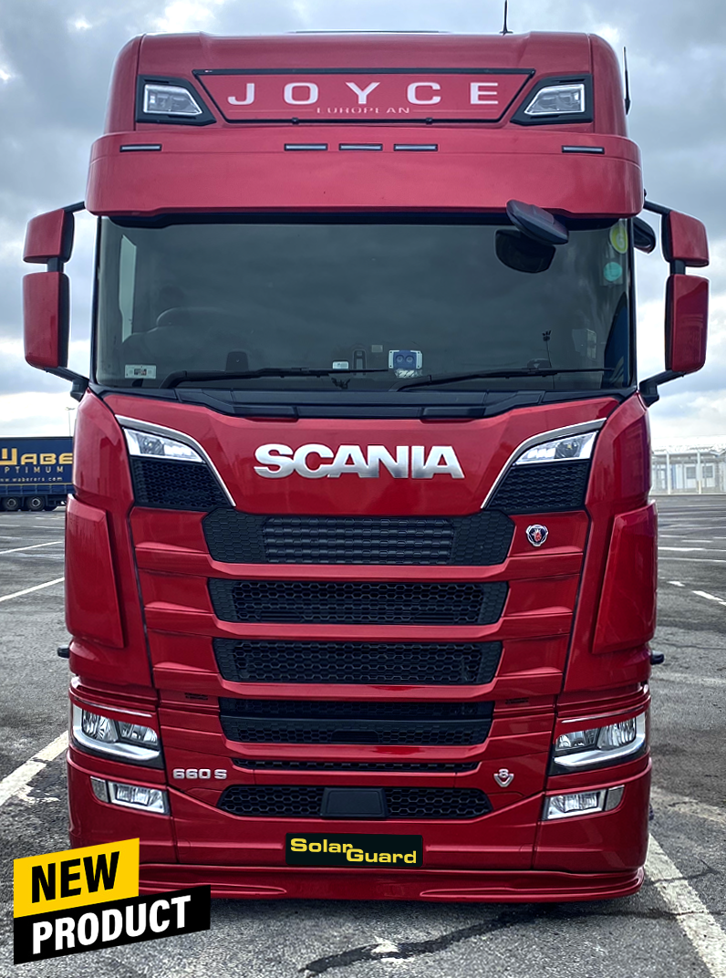 Scania Next Generation Sonnenblende mit Linie