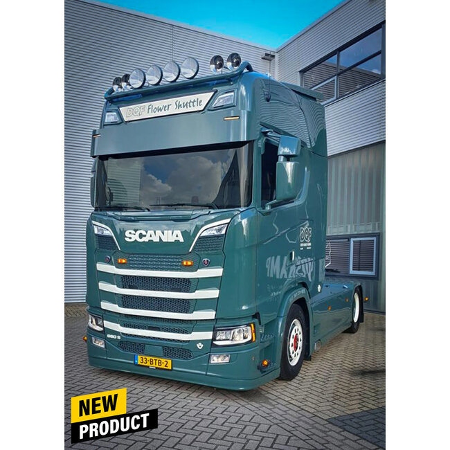 Scania Next Generation High Bumper Front Spoiler Type 9