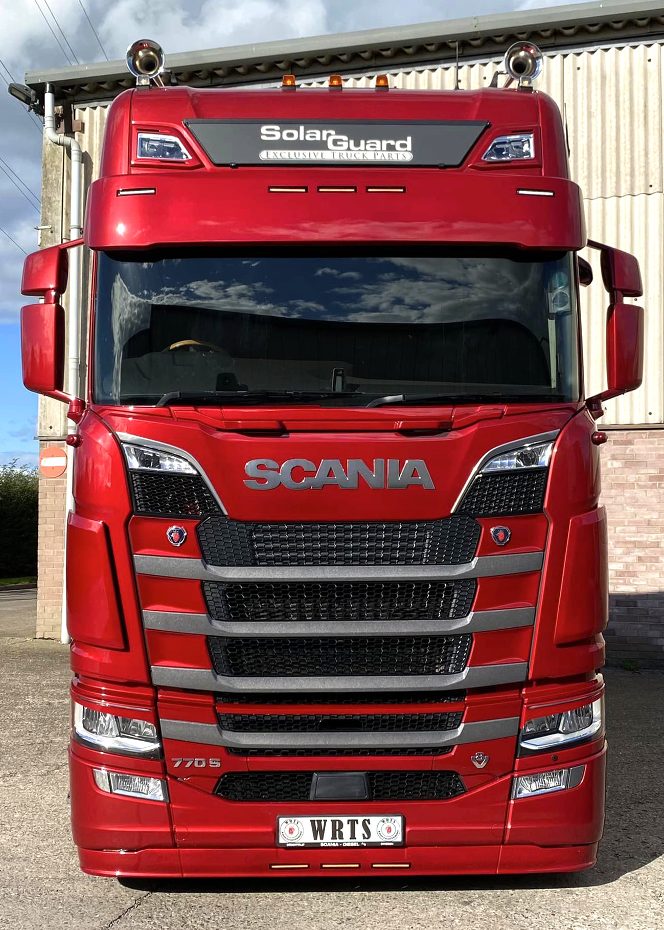 Scania Sonnenblende der nächsten Generation Typ 2