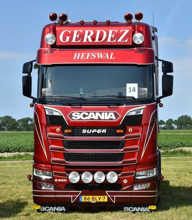 Visière pour Scania Next Generation Type 2