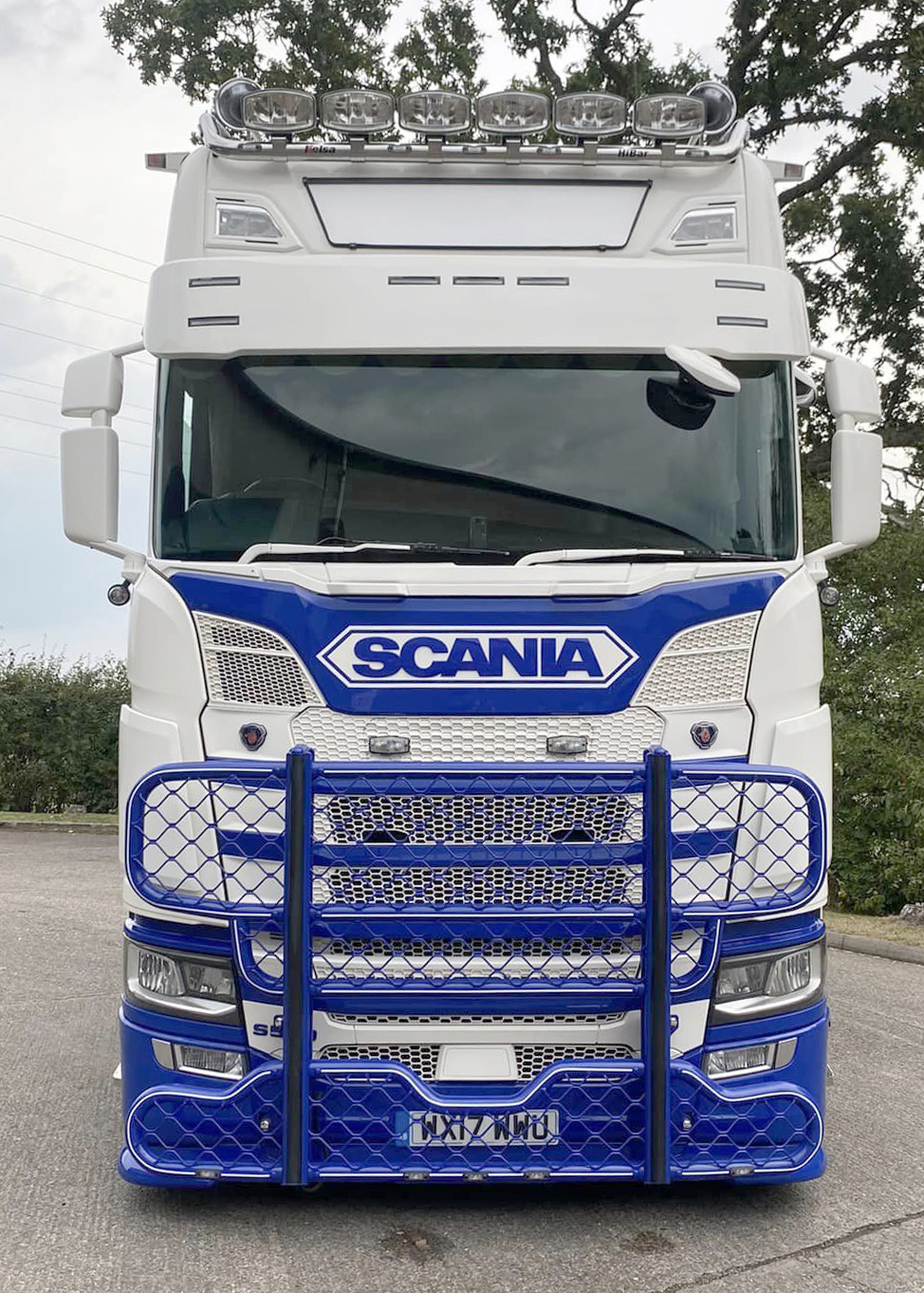 Visière pour Scania Next Generation Type 2