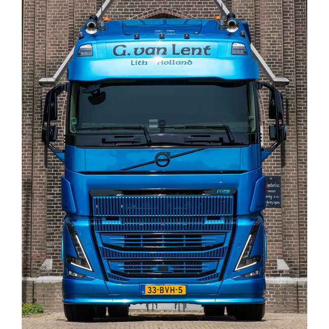 Volvo FH4/5 FWC Komplette glatte Sonnenblende Typ 4 28cm