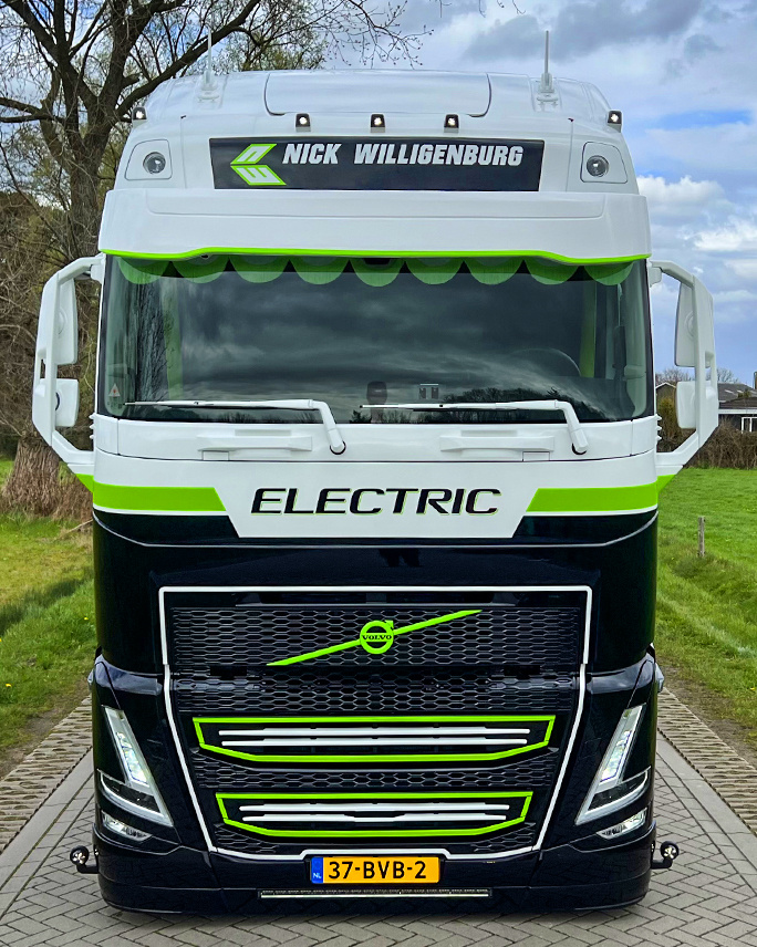 Volvo FH4/5 Komplette Sonnenblende Vorwärtskollision
