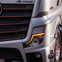 MAN TGX Orange DRL Mercedes-Benz MAN TGX Orange DRL