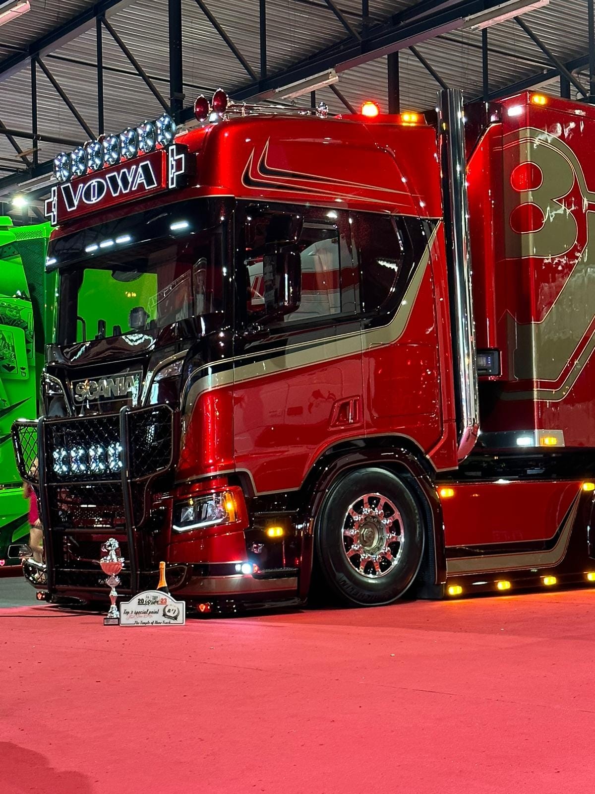 Scania NGS Sonnenblende Type 2 ( 5 LED Unten)