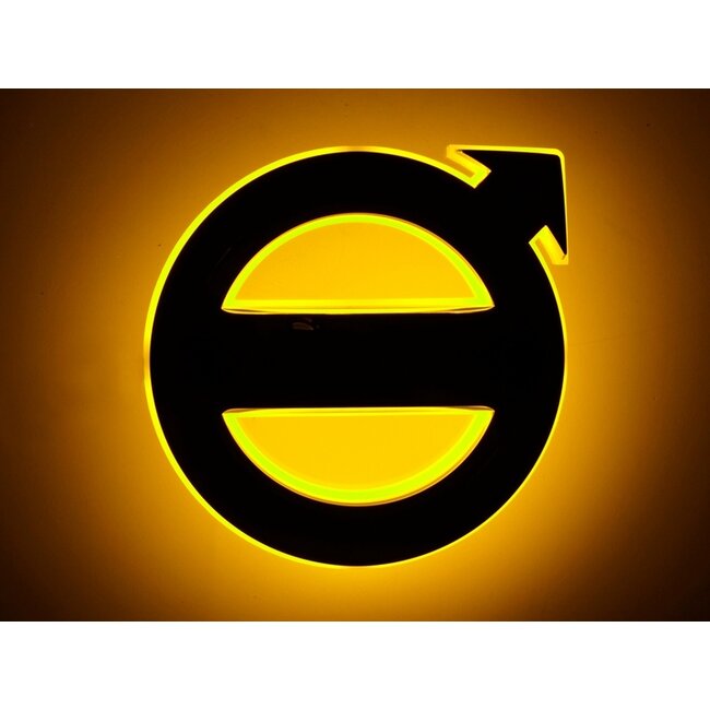 Volvo Illuminated Logo 17 cm Dual Color