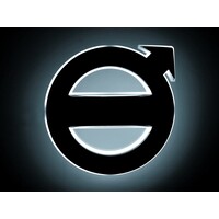 Beleuchtetes Volvo-Logo, 17 cm, Zweifarbig Volvo Beleuchtetes Volvo-Logo, 17 cm, Zweifarbig