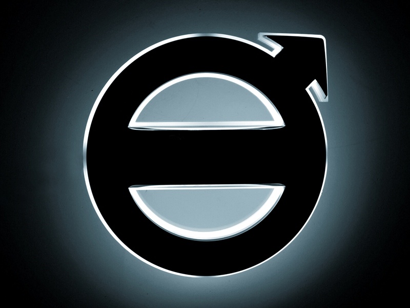 Volvo Beleuchtetes Logo 17 cm Zweifarbig