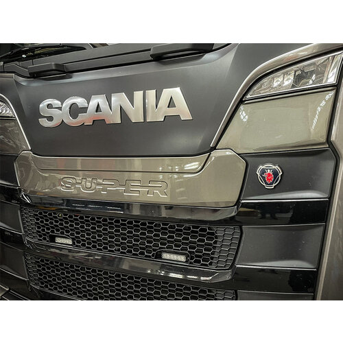 Scania Scania S-U-P-E-R grille plate