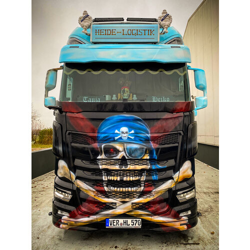 DAF Sunvisor DAF XF/XG/XG+  2 LED Lights