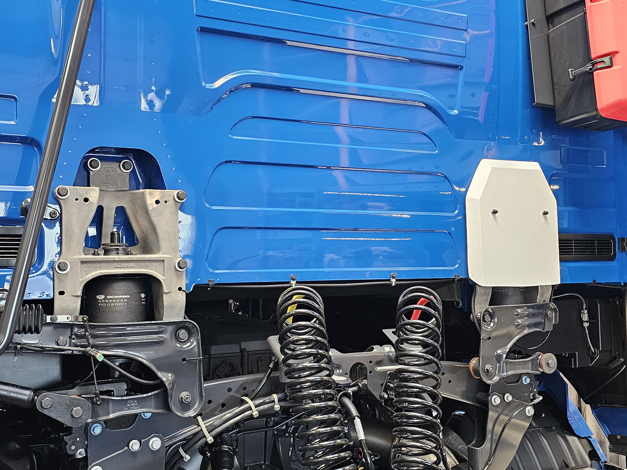 Scania Next Generation Kabinenaufhängung Abdeckung