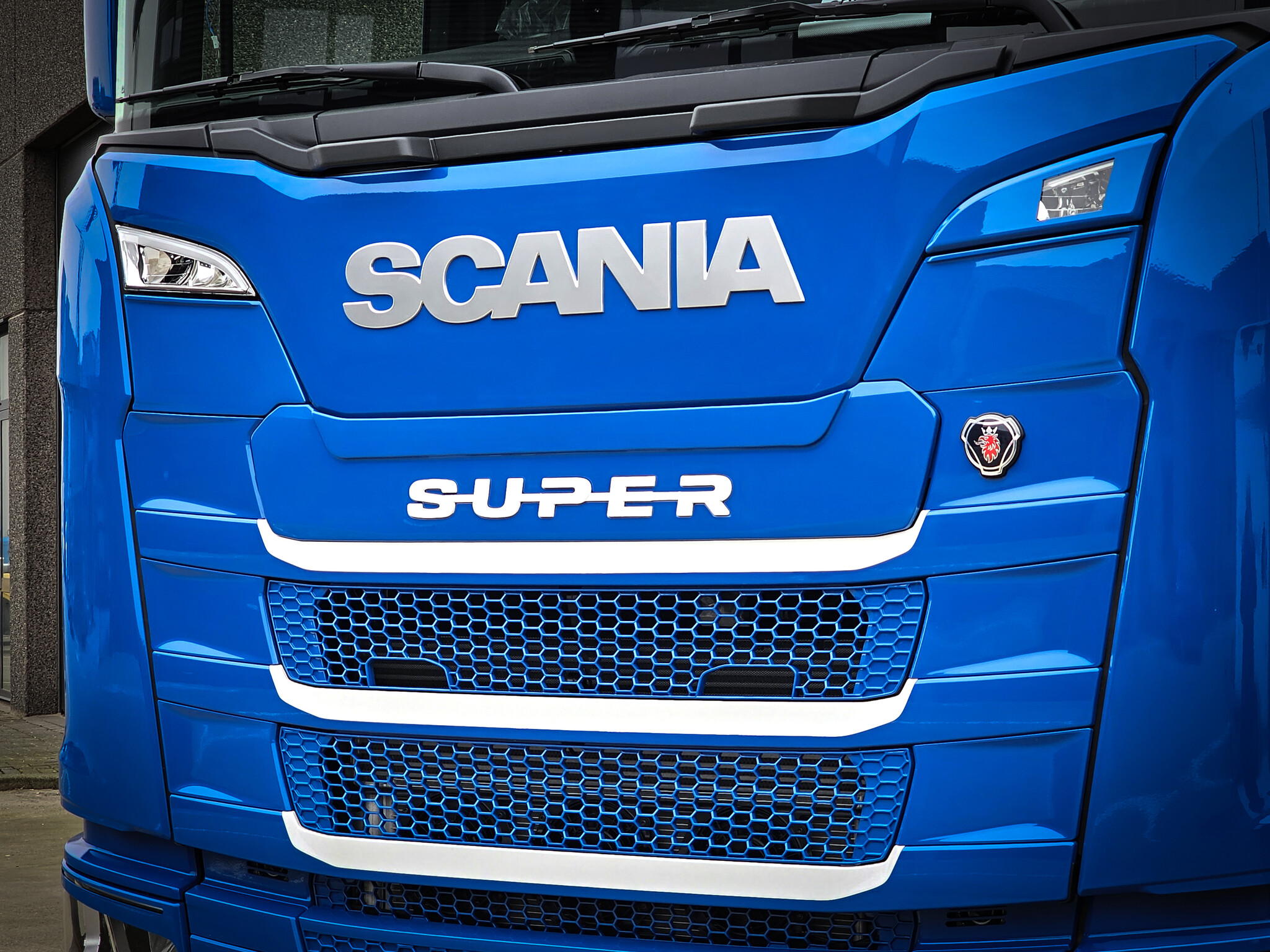 Scania Next Generation S-U-P-E-R Kühlergrillabdeckung