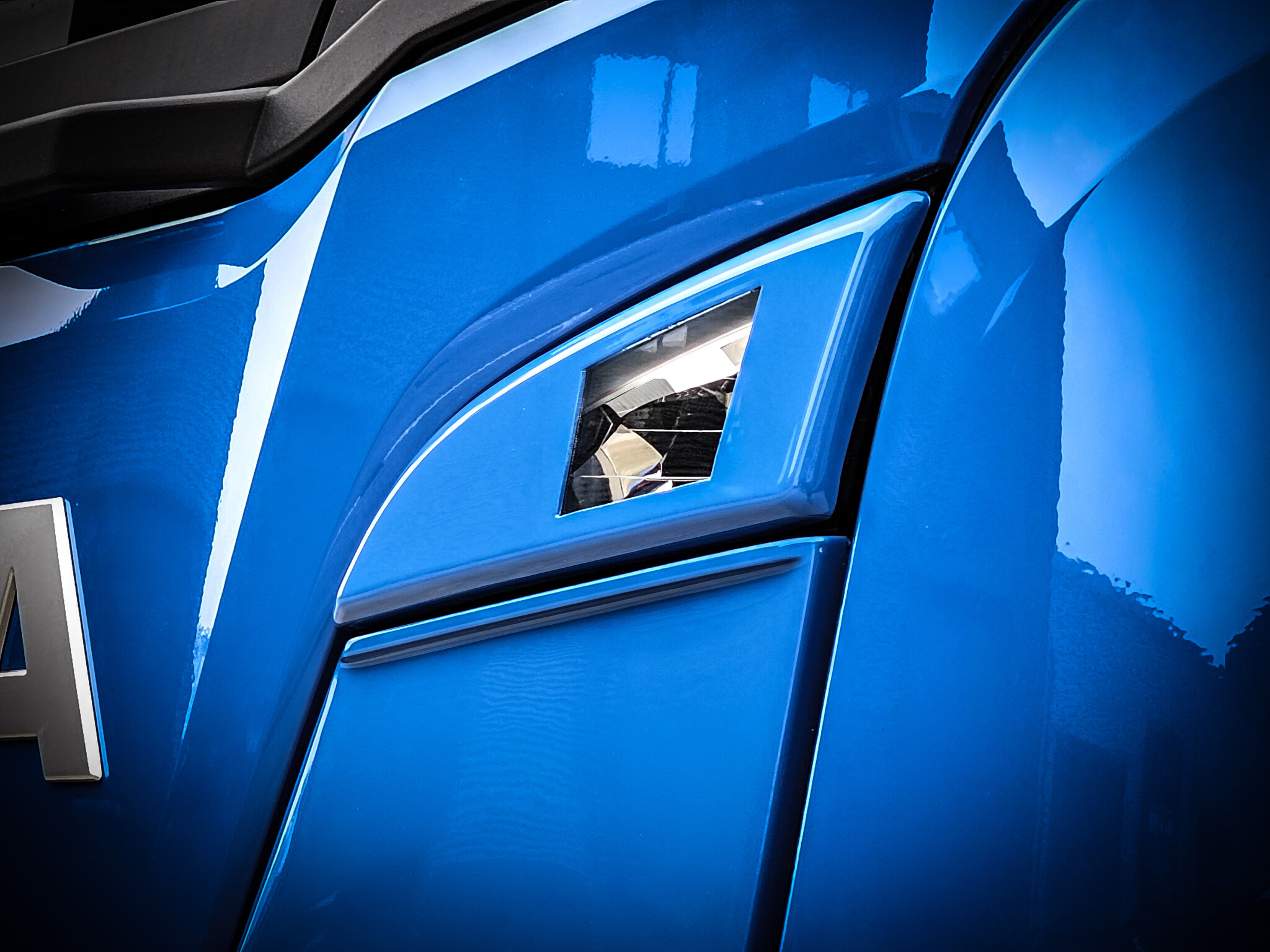 Scania Next Generation Fernlicht-Abdeckgitter