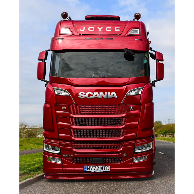 Scania Next Generation sun visor with line