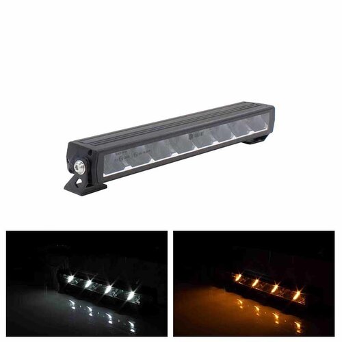 TRALERT® LED Lightbar slimline with Amber & White DRL 6.400lm