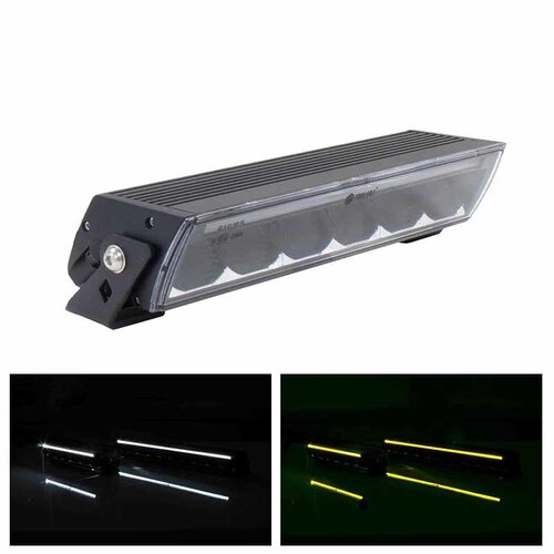 TRALERT® LED Lightbar The Shadow 1 with Duo-colour daytime running lights 5.700 lumen