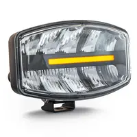 TRALERT® Atlas 320 LED Driving light | amber/white 3000 lumens | 48 watts | 3m. cable | WD-4830