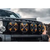 LED Ypsilon Fernscheinwerfer 9LED amber-weiß mit Blitzlicht 7800lm - 3m Kabel | WD-12078.1 TRALERT® LED Ypsilon Fernscheinwerfer 9LED amber-weiß mit Blitzlicht 7800lm - 3m Kabel | WD-12078.1