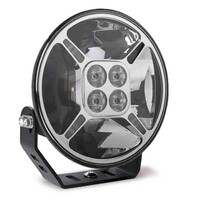 TRALERT® LED Driving light chrome with daytime running lights | 12,000 lumens | 9-36v | WD-80120C.1