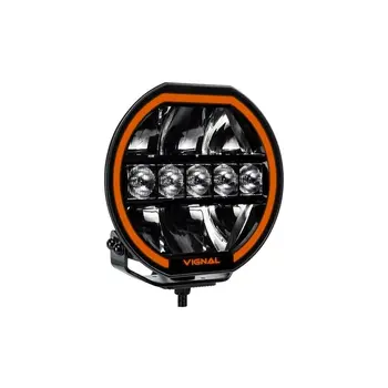 LED headlight 9" Duo-color 144W