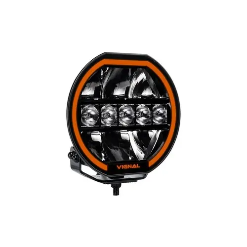 TRALERT® LED headlight 9" Duo-color 144W