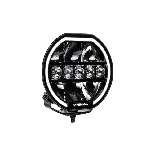 TRALERT® LED headlight 9" Duo-color 144W