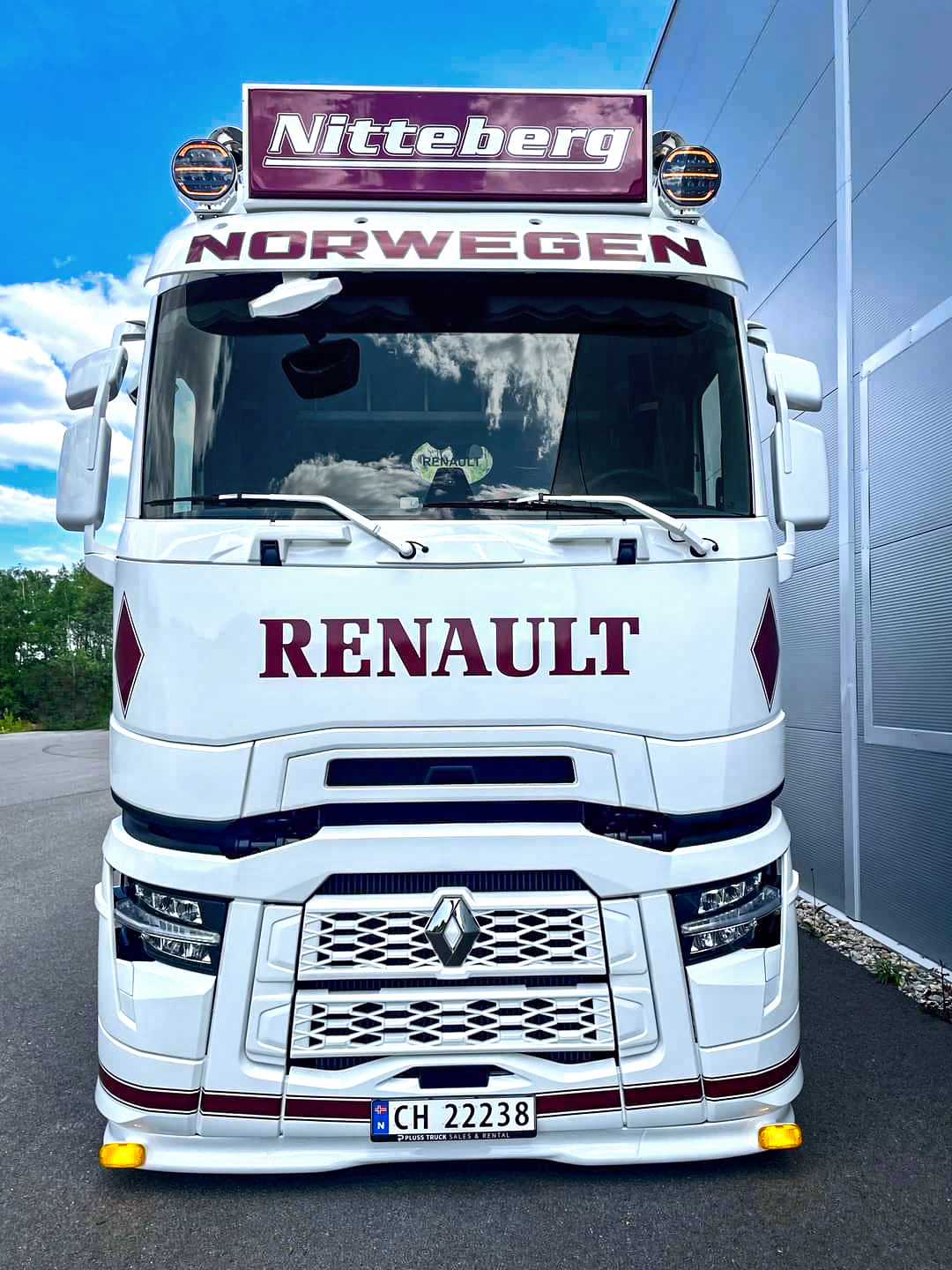 Stoßstange Spoiler Renault T Serie Typ 1