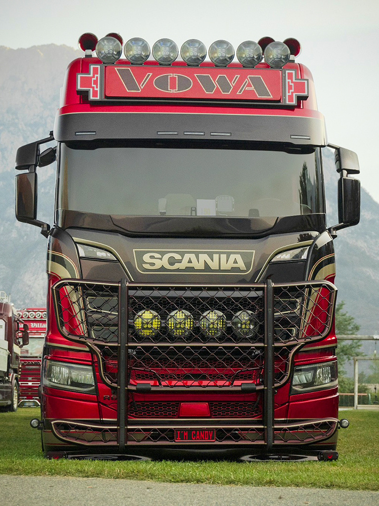 Scania NGS Sonnenblende Type 2 ( 5 LED Unten)