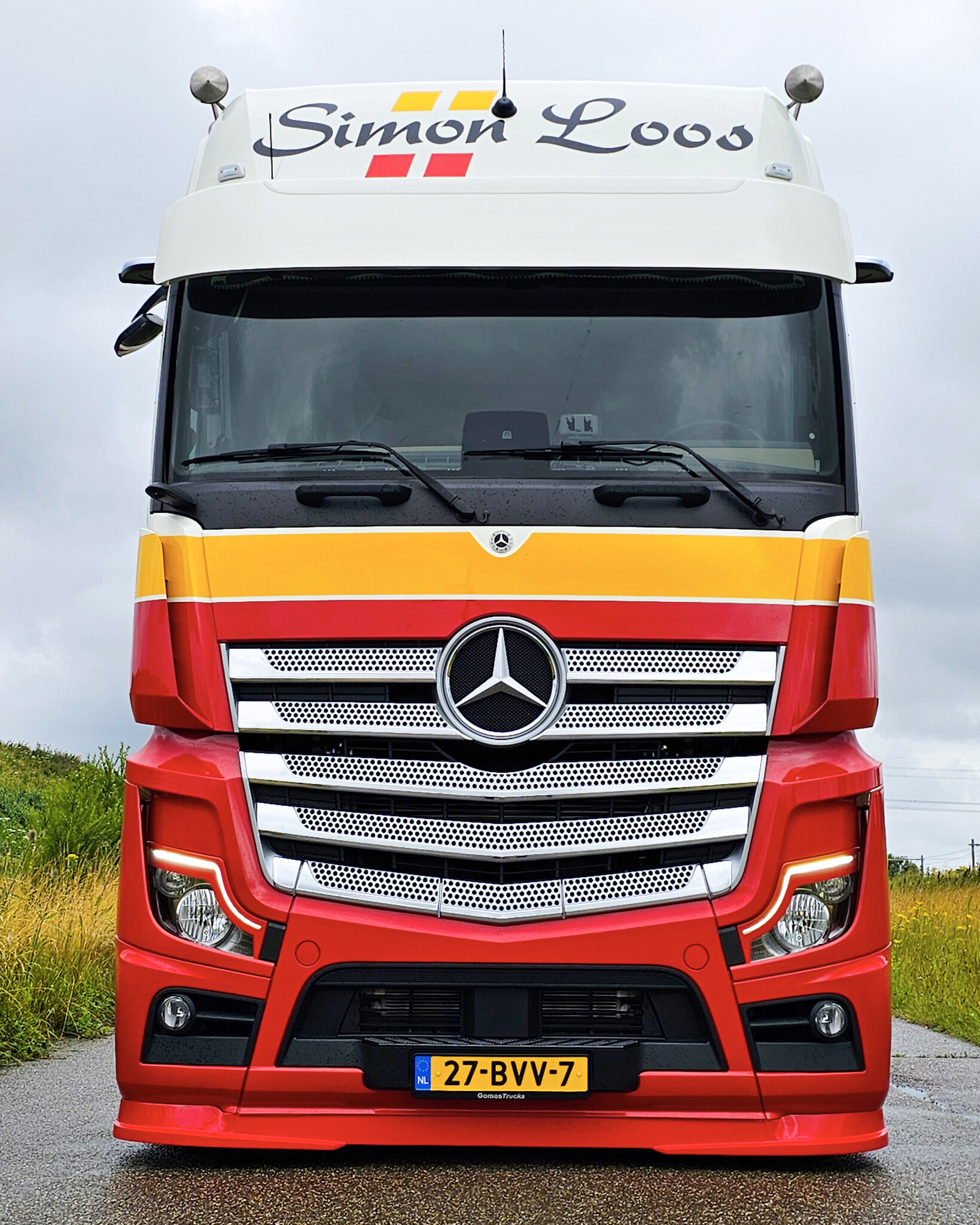 Mercedes-Benz Actros Sonnenblende Typ 2